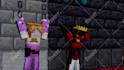 create minecraft and other animations in blender