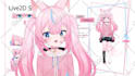 rig live2d vtuber model with advanced physics