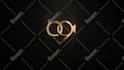 create luxury glossy metal 3d logo animation