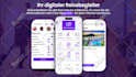 create a 3d app promotion video for ios or android