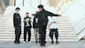 create group dance video on your music