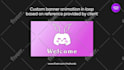 make transparent 3d GIF for discord pfp, twitch pfp, logo animation