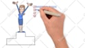 amazing whiteboard animation using doodly or videoscribe