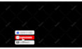 make animated social media lower thirds