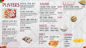 design a digital TV menu board for restaurants to boost sales with modern style
