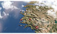 create custom 3d or vintage map animation video for travel