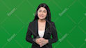 create female spokesperson video in hindi and english