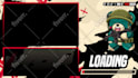 design animated twitch stream overlay, logo, panels, screens, alerts