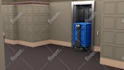 create 3d industrial animation factory warehouse and robotic automation video