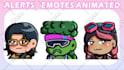draw custom twitch emotes, discord emojis and sub badges
