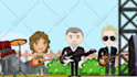 create 2d cartoon animation, music video, explainer video