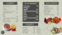 design digital menu, digital menu board or animated menu