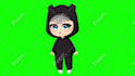 design and rig custom live2d chibi vtuber model for stream