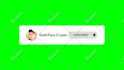 make custom subscribe animation button or social lower third, mogrt