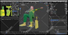 do stylized 3d character realistic 3d game character nft for unity unreal engine