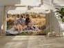 create wall art print on demand mockup video