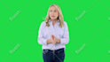 record your professional green screen spokesperson video