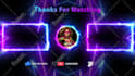 create youtube outro, end screen video in 4 hours only