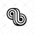 create 3d rotating logo, transparent background