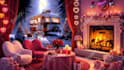 make rain video with natural sound in a cozy room