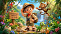 3d kids animation educational children video 3d disney pixar style animation