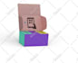 do box design, mailer box, subscription box, 3d packaging