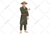 create a fully rigged unique adobe character animator puppet