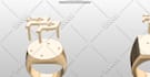 create 3d jewelry cad design ready for manufacturing rings pendants