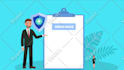 create animated marketing video, 2d animated explainer video with infographic