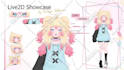 rig live2d vtuber model with advanced physics