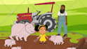 create 2d kids animation for youtube videos and nursery rhymes