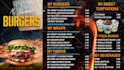 design digital menu board or animated TV menu for restaurant
