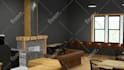 design a professional commercial kitchen layout with 3d