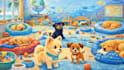 create ai animation story, 3d cartoon or ai music video