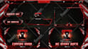 design professional animated obs overlay, twitch package, logo, kick stream
