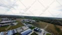 do real estate  drone video editing with motion graphics