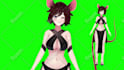create 3d anime character models for vtuber, vroid, vrchat with rigging