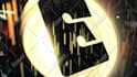 make cinematic sky batman signal logo intro