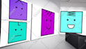 create art gallery nft 3d promo video for your nfts