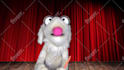 have barney the magic rabbit create a puppet video