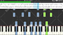 make an animated piano tutorial video for any song