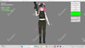 design and rigging 3d vtuber character modeling for vroid vrchat vrm in blender
