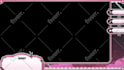 design anime or vtuber twitch, youtube stream overlays
