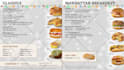 create food and drink menu animation promotional video or tv digital menu