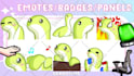 create custom twitch sub badges, bit badges or emotes
