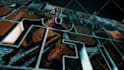 create custom 3d dark metal logo intro