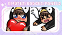 create custom twitch sub badges, bit badges or emotes