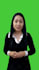 be your spokesperson on a green screen