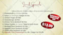 design digital restaurant food menu animations for you