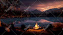 create 10 cozy relaxing rain videos